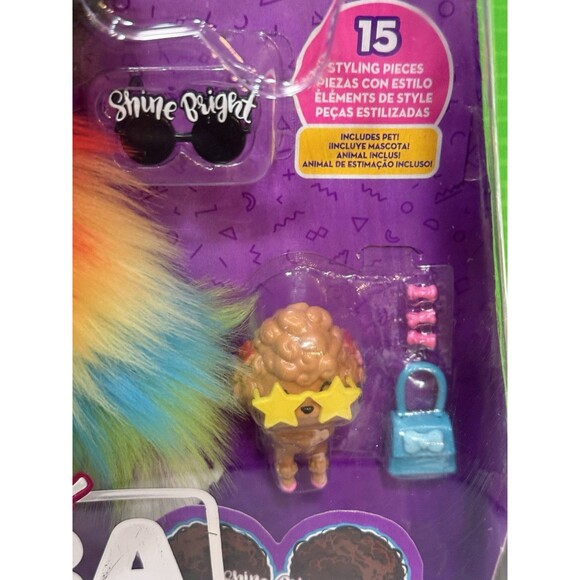 Barbie Extra #1 Shine Bright  doll with 15 styling Pieces includes Pet NEW - Picture 12 of 12